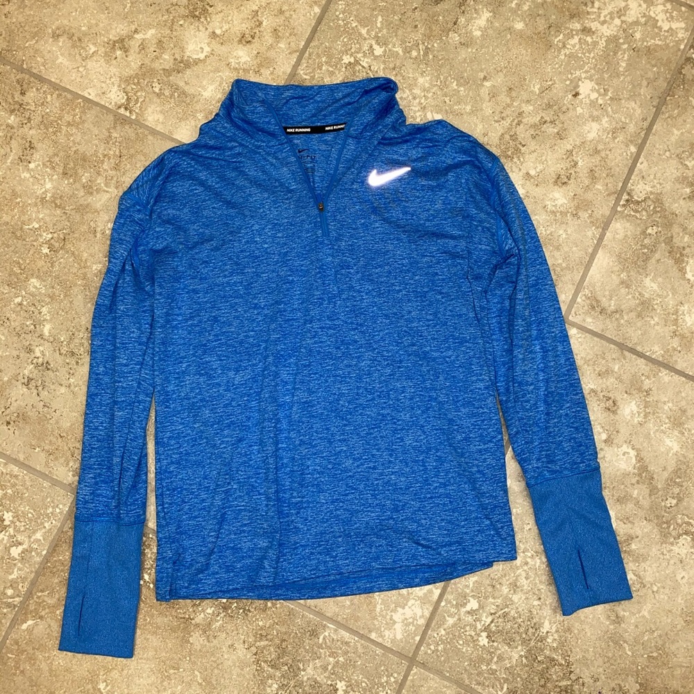 Nike Dri-Fit Blue running shirt! medium. Like new!